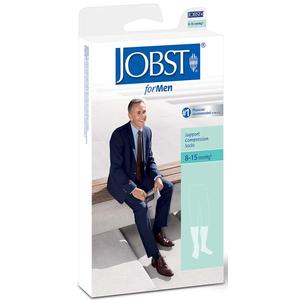 Classic Supportwear Men's Knee-High Mild Compression Socks X-Large, White