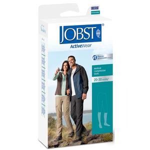JOBST Activewear Knee-High Firm Compression Socks Small, Black