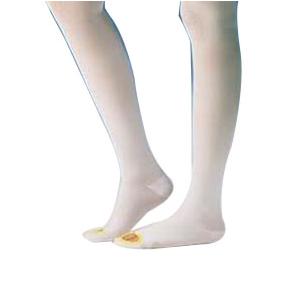 Anti-Embolism Thigh-High Seamless Elastic Stockings Medium Regular, White