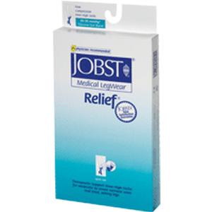 Relief Thigh High w/Sil Band, 30-40,Open Toe,Xlg9