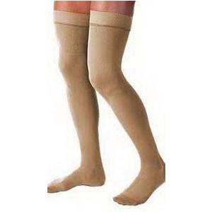 Relief Stocking, Thigh High,Open Toe,30-40,Xl,Bge