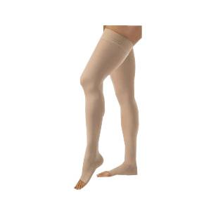 Relief Thigh-High Stockings, 15-20, Open, Beige, X-Large