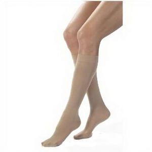 Opaque Knee-High Moderate Compression Stockings Medium, Natural