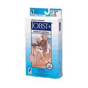 Opaque Women's Waist-High Moderate Compression Pantyhose Medium, Natural