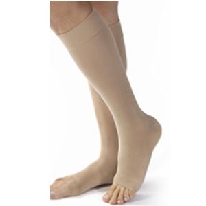 Knee-High Moderate Opaque Compression Stockings X-Large, Black