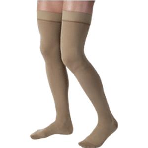 Jobst For Men Thigh High,Khaki, Med,20-30 mm,Pair