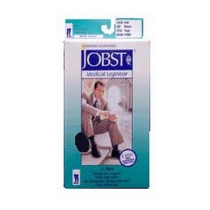 Jobst For Men Thigh High, 20-30 mm,Black,E-Large