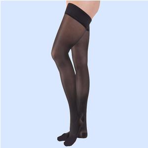 Ultrasheer, Thigh, 20-30, Open Toe, Large, Natural