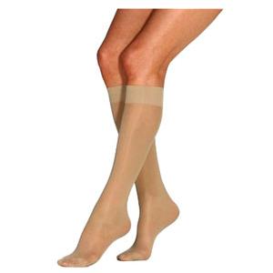Jobst Ultrasheer Knee-High, 20-30 mmHg, Open Toe, Petite, Medium, Natural