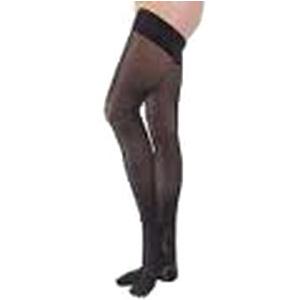 Sm Thigh-Hi, Black, Clsd Toe Ultrasheer, 30-40 mm