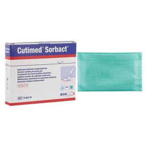 Cutimed Sorbact Antimicrobial Dressing, 4" x 4"