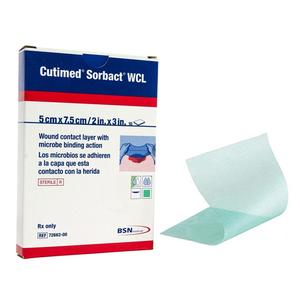 Cutimed Sorbact Wound Contact Layer, 2" x 3"