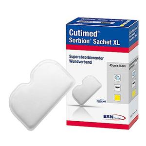Cutimed Sorbion Sachet XL Dressing, 18" x 10"
