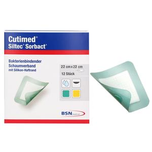 Cutimed Siltec Sorbact, 9" x 9"