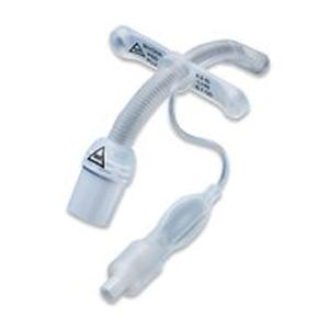 Smiths Medical ASD, Inc. Bivona Flextend TTS Neonatal V-Neck Flange Tracheostomy Tube, Size 3.0