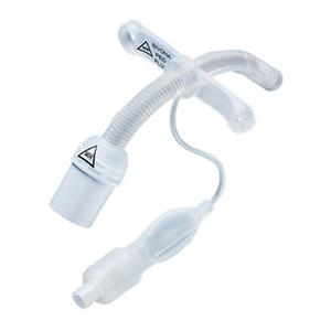 Smiths Medical ASD, Inc. Bivona FlexTend TTS Neonatal Straight Neck Flange Tracheostomy Tube, Size 4.0