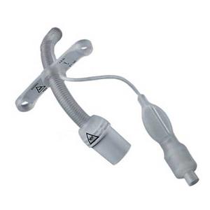 Smiths Medical ASD, Inc. Bivona FlexTend TTS Plus Pediatric V Neck Flange Tracheostomy Tube, Size 5.0