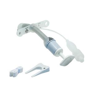 Smiths Medical ASD, Inc. Bivona FlexTend TTS Pediatric V Neck Flange Tracheostomy Tube, Size 3.5