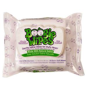Boogie Wipes Unscented Saline Nose Wipes