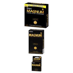 Trojan Magnum Lubricated Condom (36 Count)