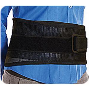 Pull-It Back & Abdominal Support, 32"-51", Black