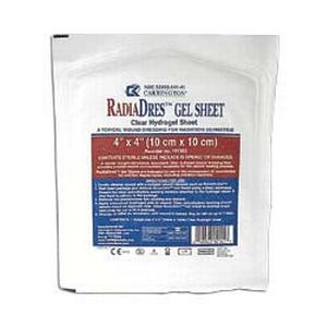 RadiaCare Gel Sheet Dressing 4" x 4"