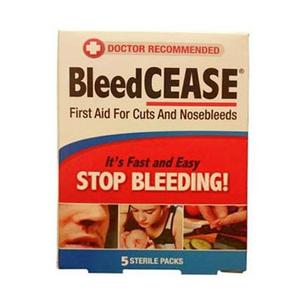 BleedCease, Sterile pack of 5