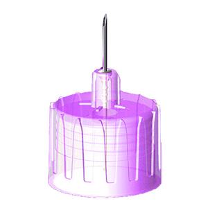 TechLITE Pen Needle 32G (6mm) 100 Count, Light Purple
