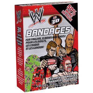 Ouchies WWE Adhesive Bandages 30 ct