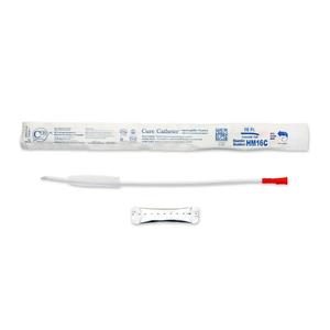 Hydrophilic Cure Catheter, 16" Male, Coude Tip, 16 FR
