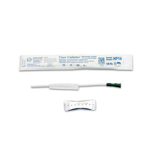 Hydrophilic Cure Catheter, 10" Pediatric, Straight Tip, 14 FR