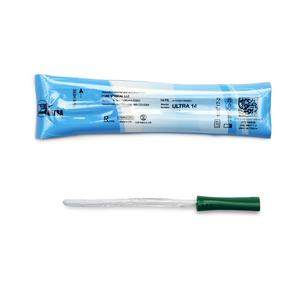 Cure Ultra Female Intermittent Catheter, 6" Straight Tip, 14 FR