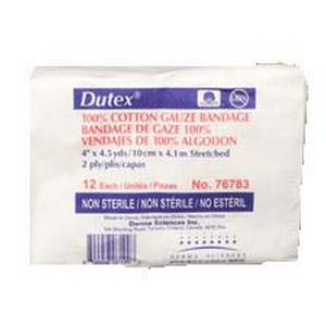 Dutex Conforming Bandage 4" x 4-1/10 yds., Nonsterile