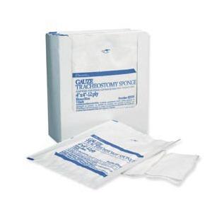 Non-Woven Sterile Tracheostomy/Drain Sponge 2" x 2", 6-Ply