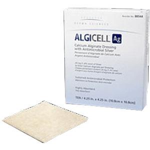 Algicell Ag Antimicrobial Silver Dressing 4" x 8"