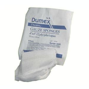 Ducare Non-Sterile Gauze Sponge 2" x 2", 8-Ply