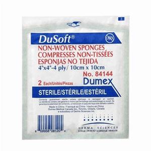 DuSoft Non-Sterile Non-Woven Sponge, 4" x 4", 4-Ply