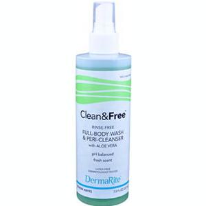 Clean & Free No-Rinse Cleanser, 7.5 oz. Bottle