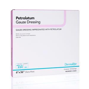 Petrolatum Impregnated Gauze, 6" x 36"