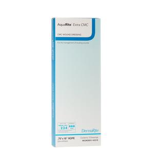 AquaRite Extra CMC Hydrofiber Wound Dressing, 18" Rope