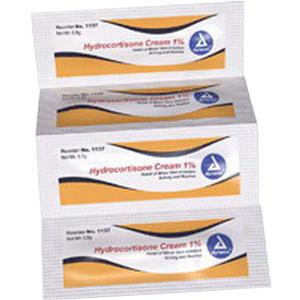 1% Hydrocortisone Cream, 8/9 g Foil Packet
