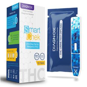 Diagnox SmartChek THC Dipcard Test, 10 ct