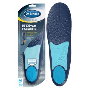 Dr. Scholl's Pain Relief Orthotics for Plantar Fasciitis for Men, One Pair