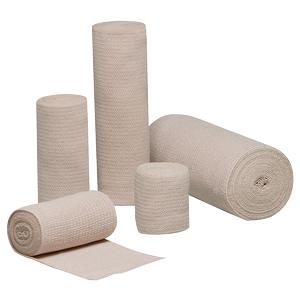 REB Reinforced Elastic Bandage with Clips 4" x 5 yds.