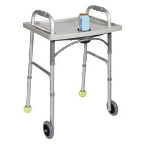 Universal Walker Tray with Cup Holder, Size: 23"W x 17"D x 1.5"H