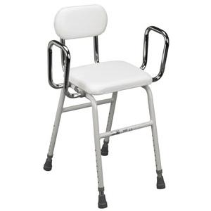 All-Purpose Stool with Adjustable Arms