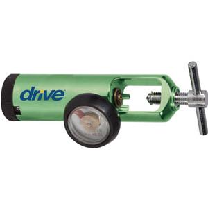Oxygen Regulator Adult, 0 to 15 LPM, Green