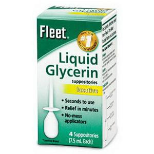 Fleet Liquid Glycerin Suppositories