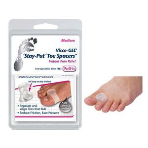 Visco-GEL Stay-Put Toe Spacers, Medium
