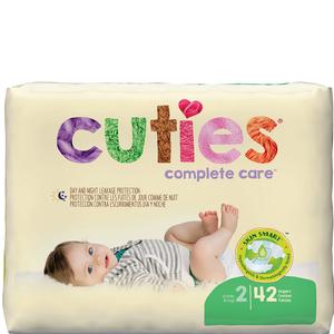Cuties Complete Care Baby Diapers, Size 2, 12 - 18 lbs. - Replaces: FQCCC02